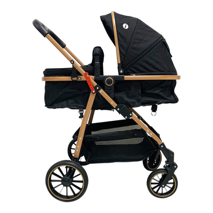 Infanti Carriola Sistema De Viaje Welly Convertible A Bambineto Color Gris