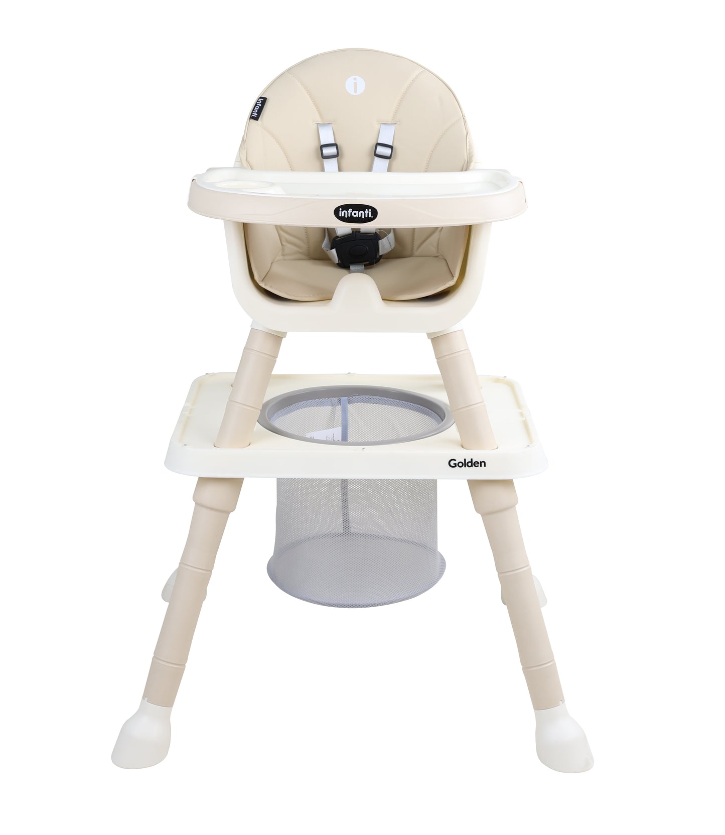 Silla Alta Infanti 6 en 1 Golden Multifuncional Con Charola Y Mesa De Actividades