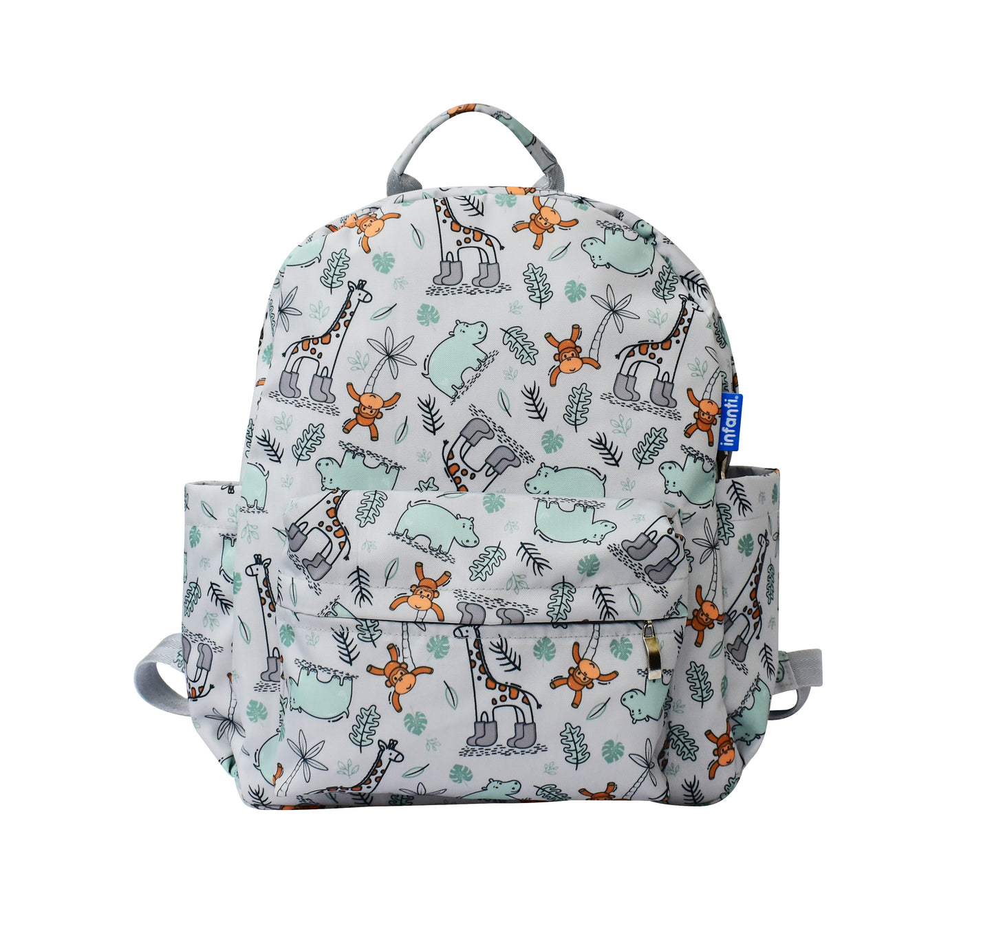 Pañalera Mochila Con Compartimentos Especiales Estilo Jungle
