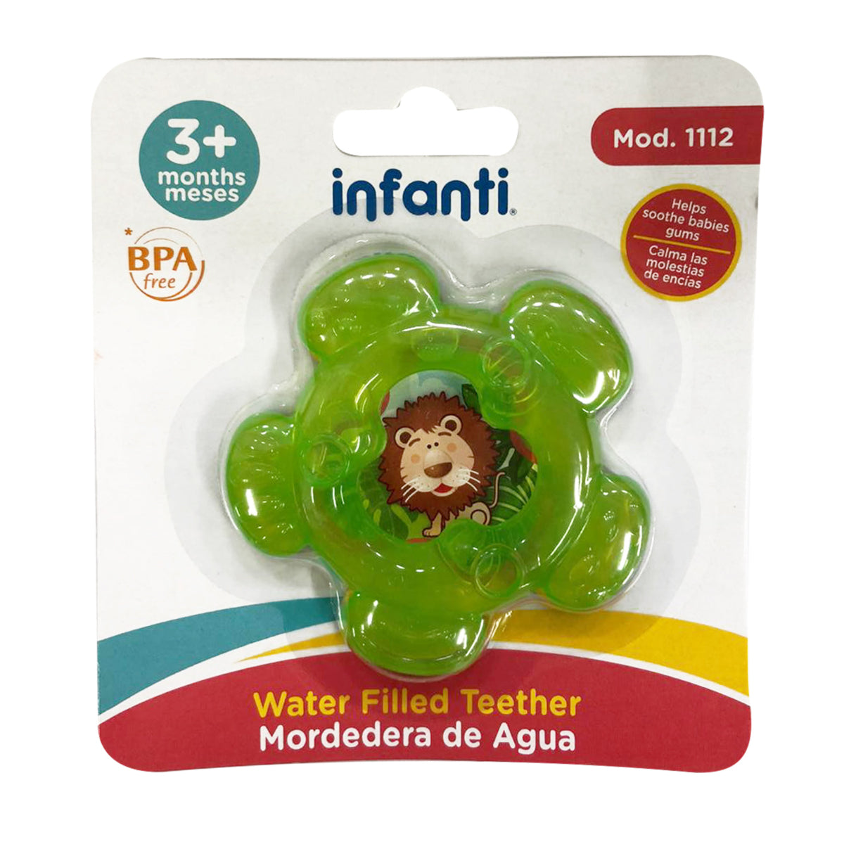 Mordedera de Agua Funny Friends para Bebé, Modelo al Azar, Infanti