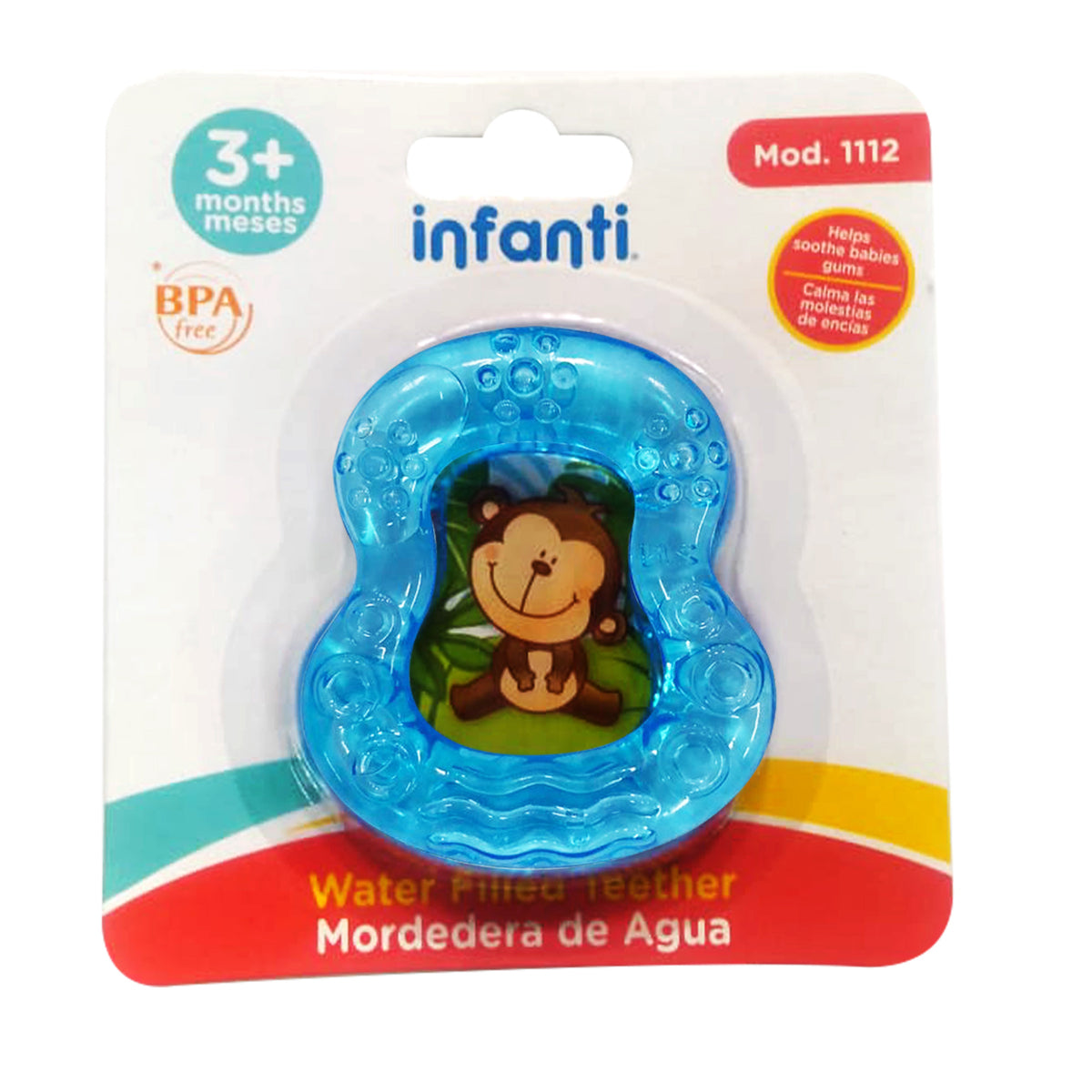 Mordedera de Agua Funny Friends para Bebé, Modelo al Azar, Infanti