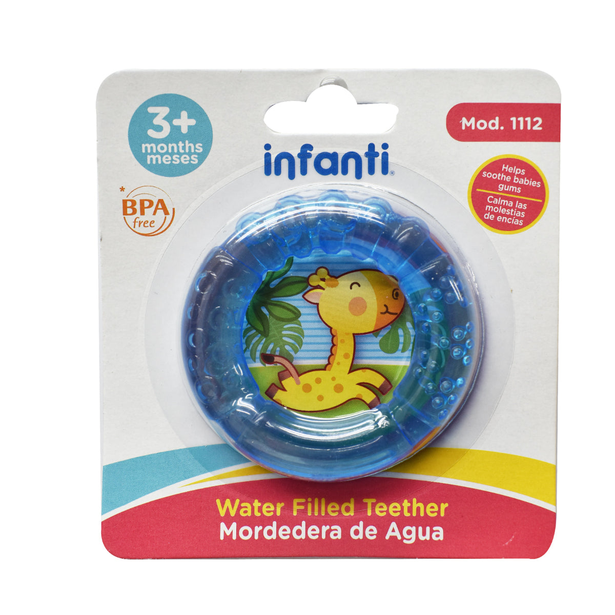 Mordedera de Agua Funny Friends para Bebé, Modelo al Azar, Infanti