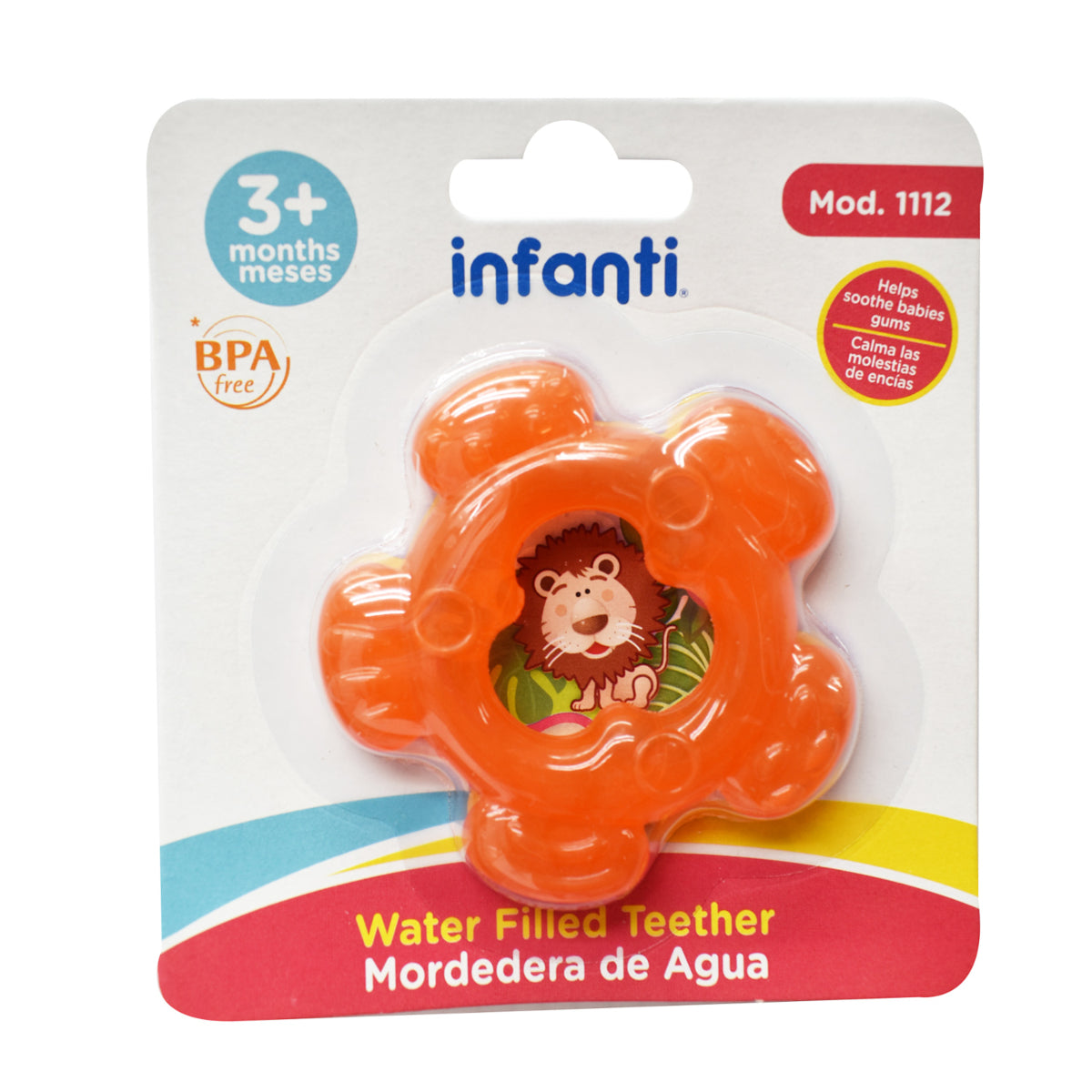 Mordedera de Agua Funny Friends para Bebé, Modelo al Azar, Infanti
