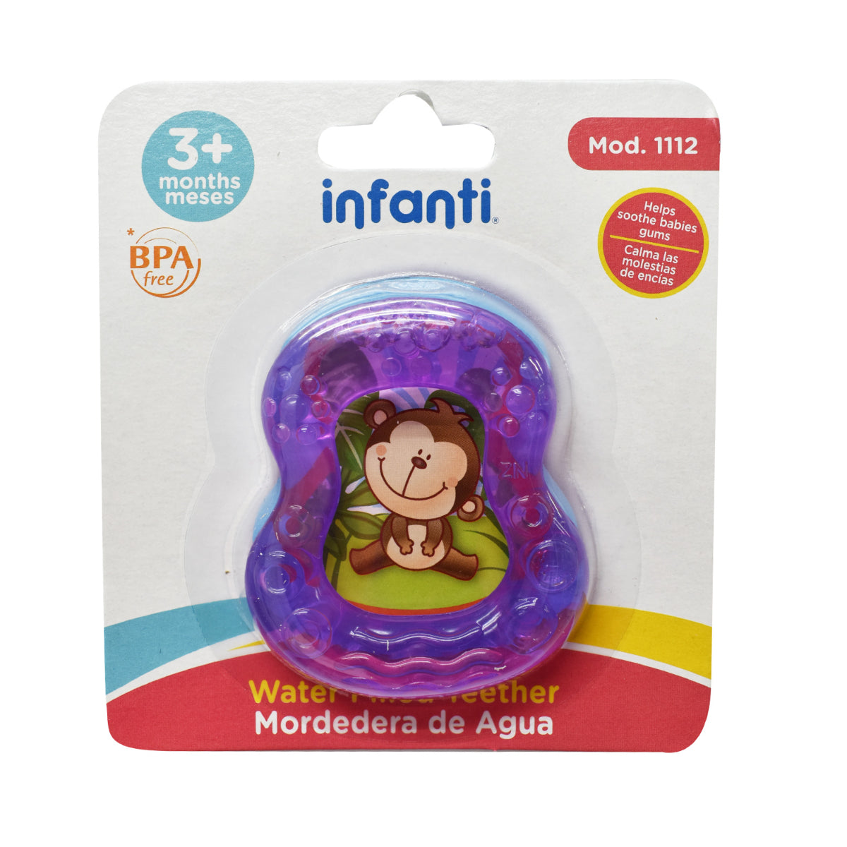 Mordedera de Agua Funny Friends para Bebé, Modelo al Azar, Infanti