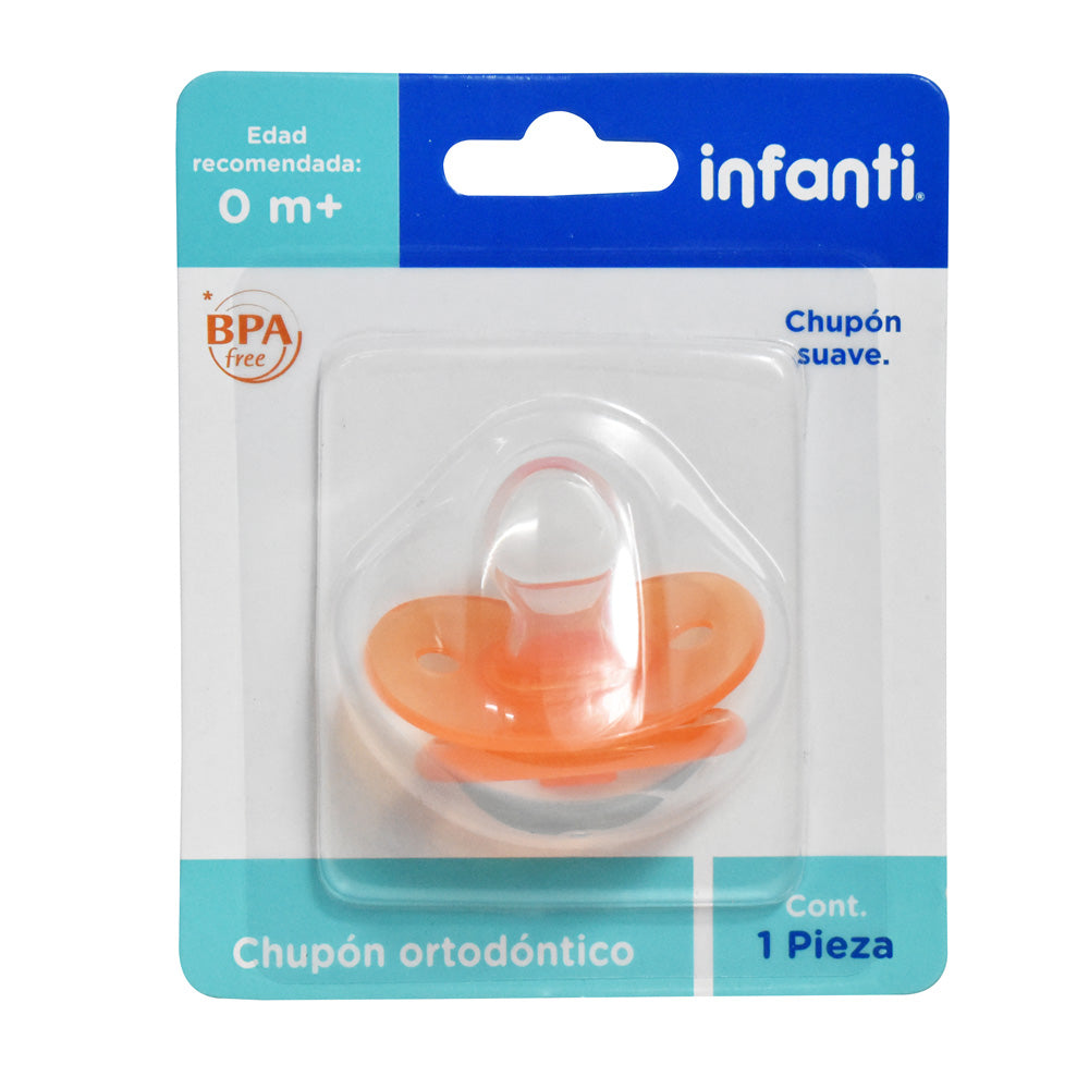 Chupón Suave de Colores, Infanti