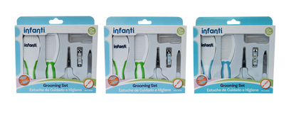 Set de Higiene, Cepillo, Peine y Accesorios, Infanti