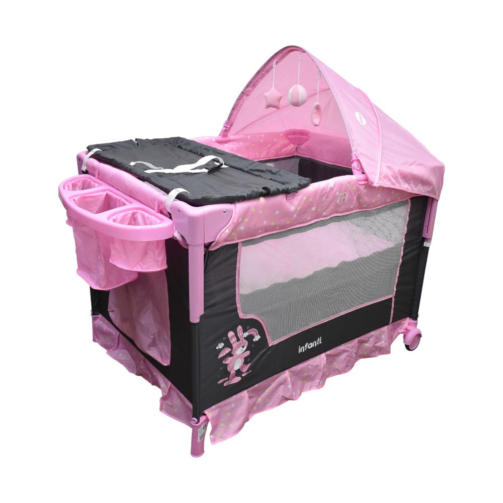 Cuna Corral Silver Infanti Colecho Para Bebé Plegable