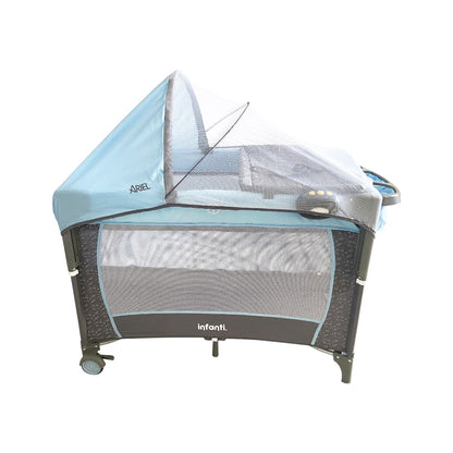 Cuna De Viaje Con Mosquitero Y Cambiador