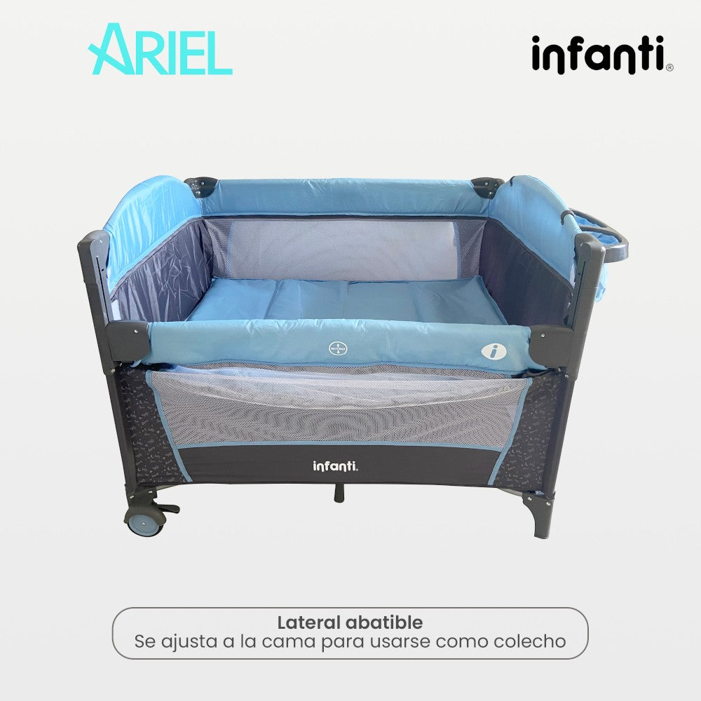 cuna viajera evenflo Cuna De Viaje Con Mosquitero Y Cambiador