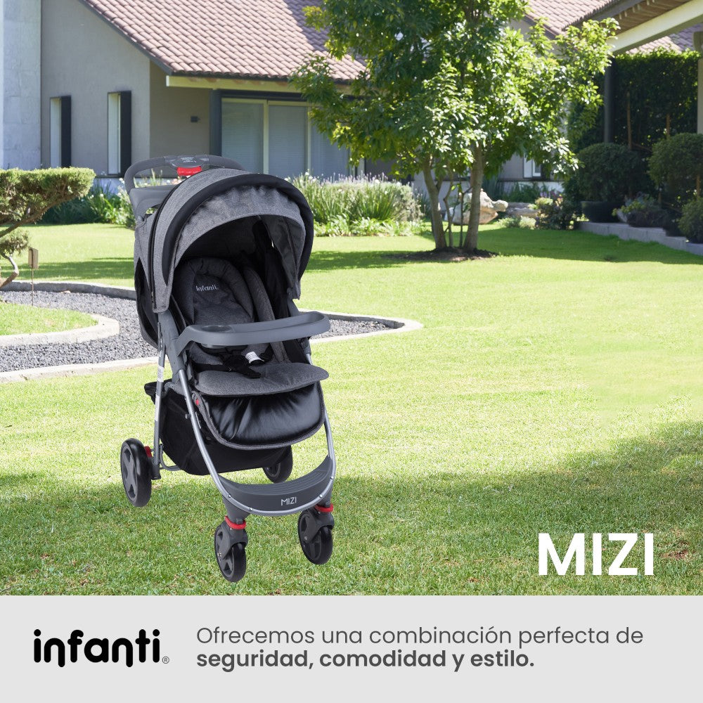 Carriola Infanit Mizi Con Sistema De Viaje Y Charola