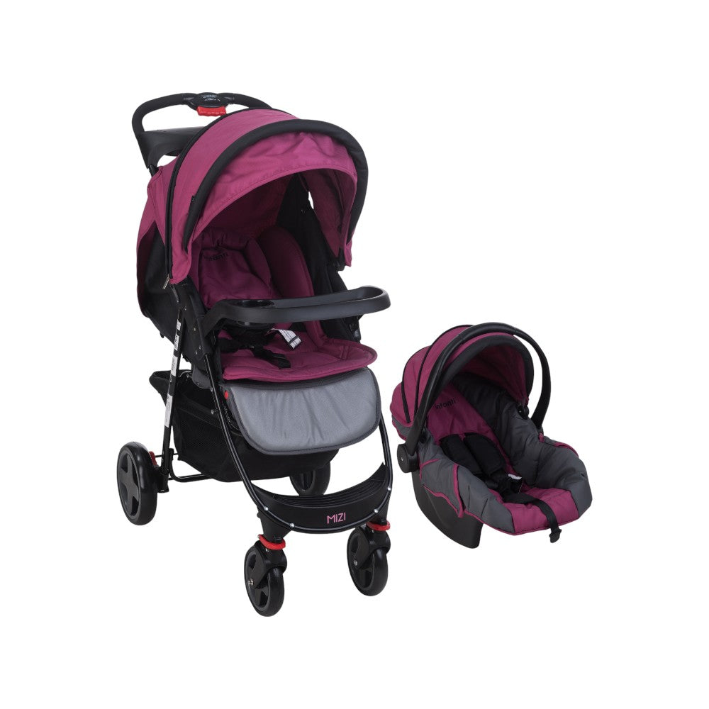 Carriola Infanit Mizi Con Sistema De Viaje Y Charola