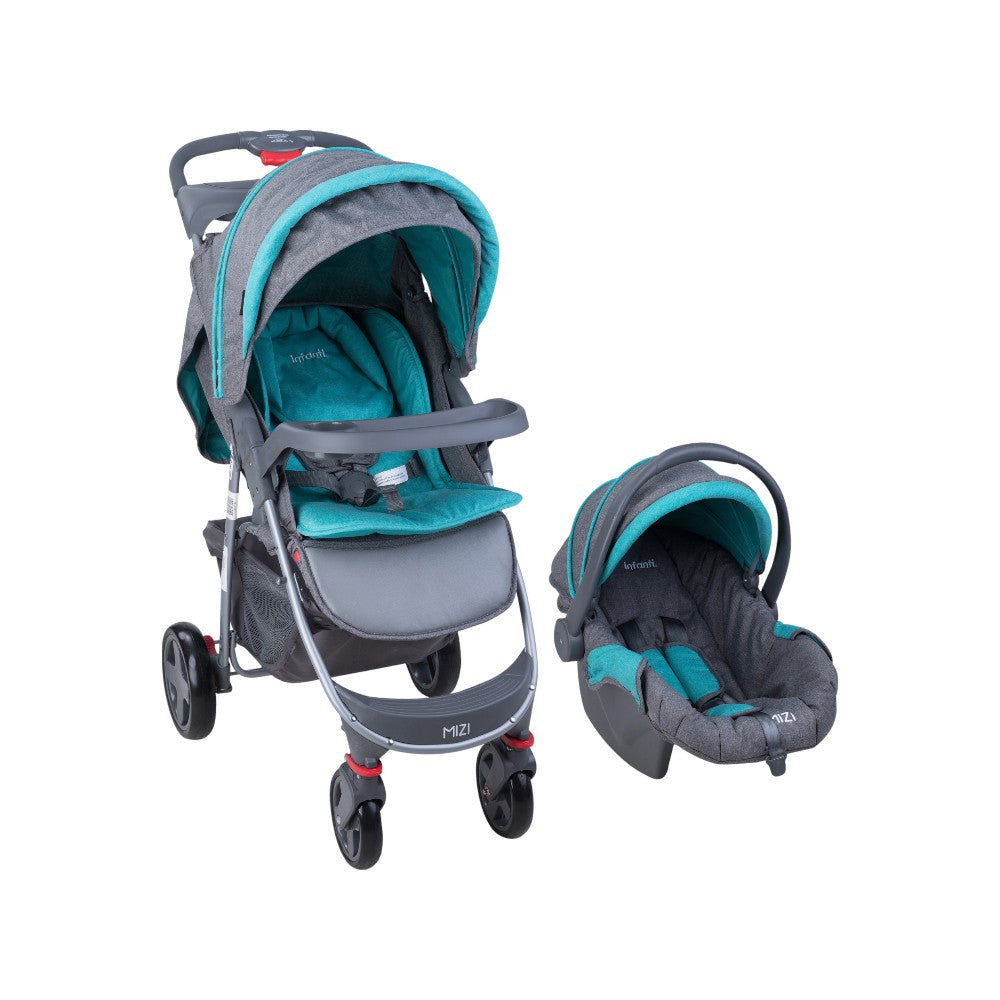 Carriola Infanit Mizi Con Sistema De Viaje Y Charola