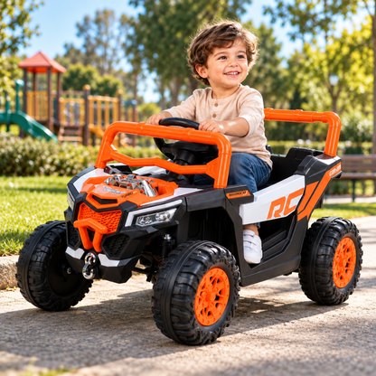 Carro Eléctrico Montable Tipo Buggy Con Control Remoto