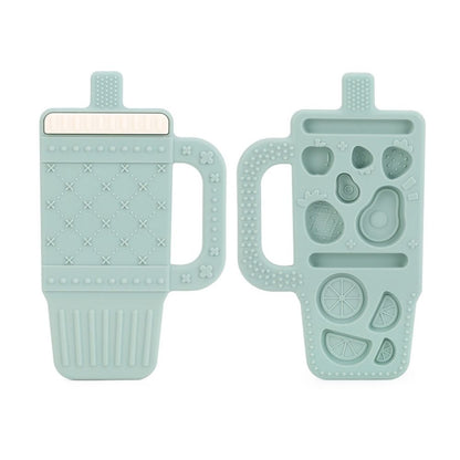Mordedera De Silicón Con Diseño De Vaso Ergonómica BPA Free Flexible