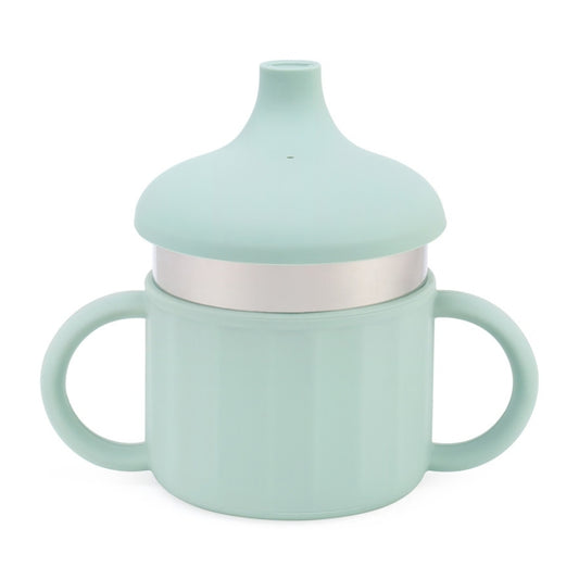 Vaso Entrenador Térmico Sippy Cup Con Asas Laterales Y Diseño Práctico
