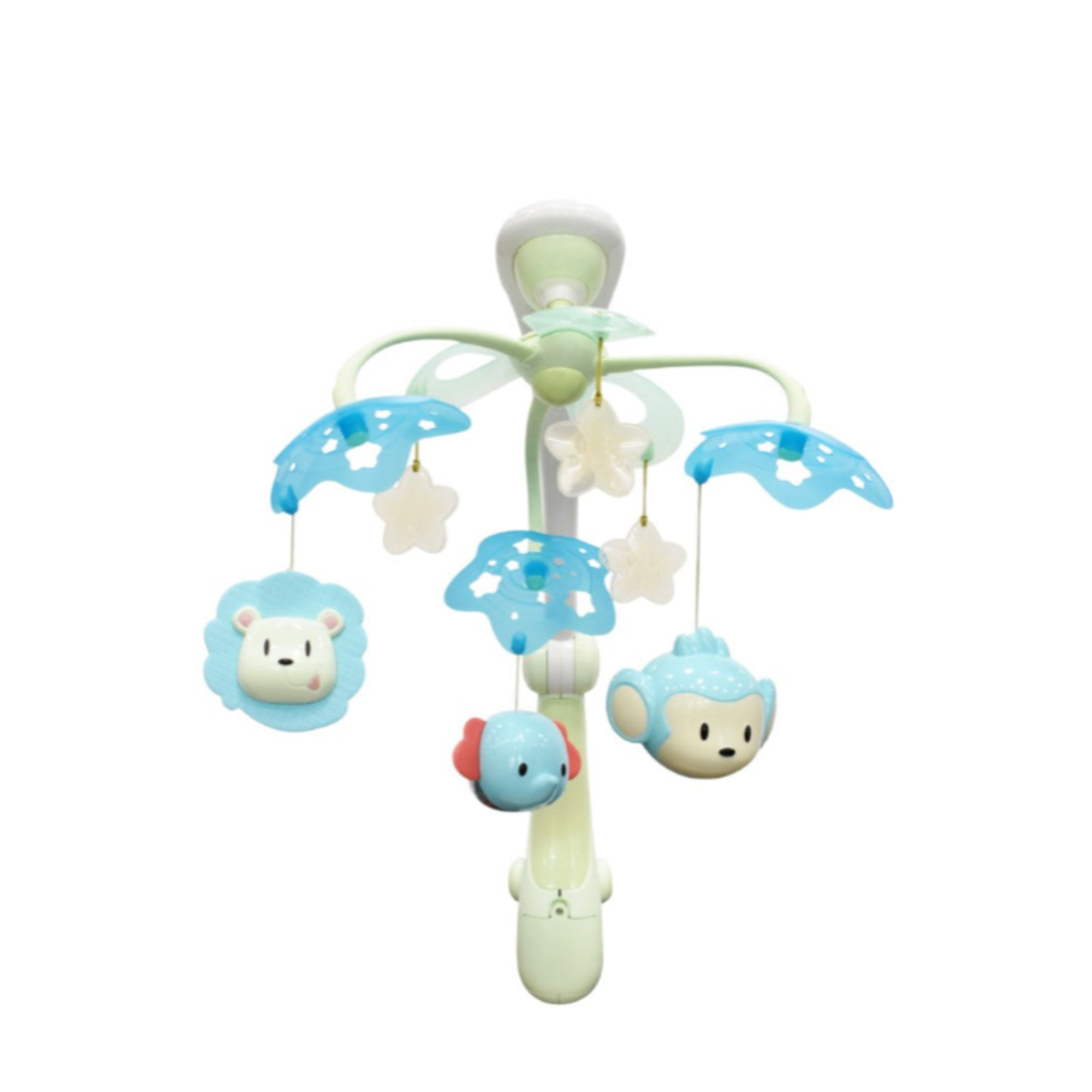 Móvil Giratorio Electrónico Musical Con Proyector Para Cuna