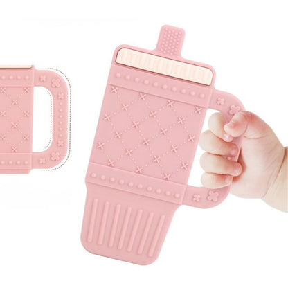 Mordedera De Silicón Con Diseño De Vaso Ergonómica BPA Free Flexible