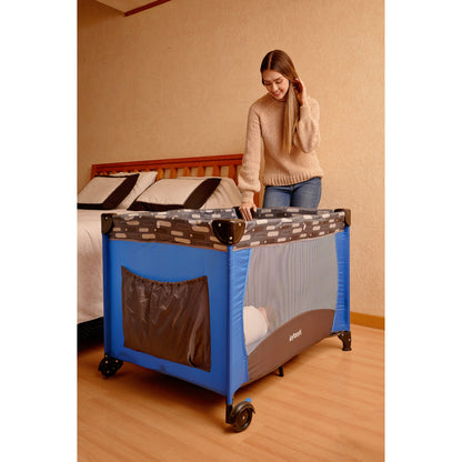 Cuna De Viaje Con Juguetero Y Cambiador