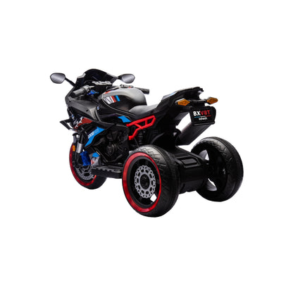 Motocicleta Montable Eléctrica Deportiva Con Sonido De Motor, Infanti
