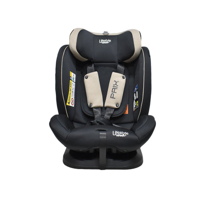 Autoasiento Prix Con Reclinación Ajustable y Arnés De Seguridad