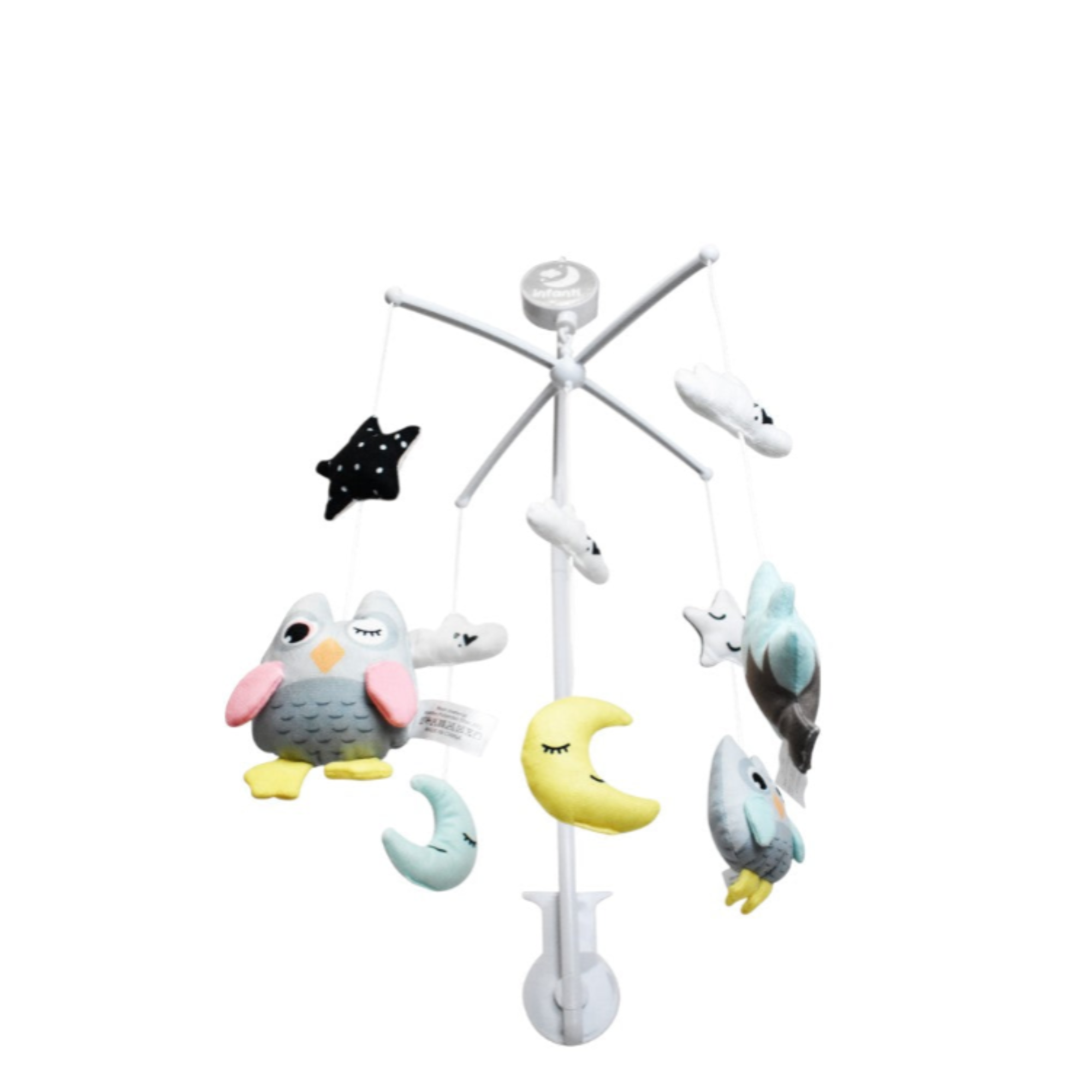 Móvil Giratorio Electrónico Musical Con Proyector Para Cuna