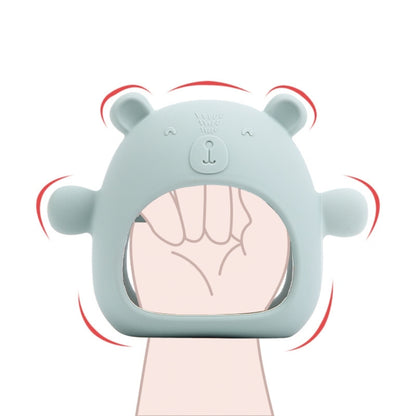 Mordedera De Silicón Con Diseño De Oso  Fácil De Sujetar Y Manipular