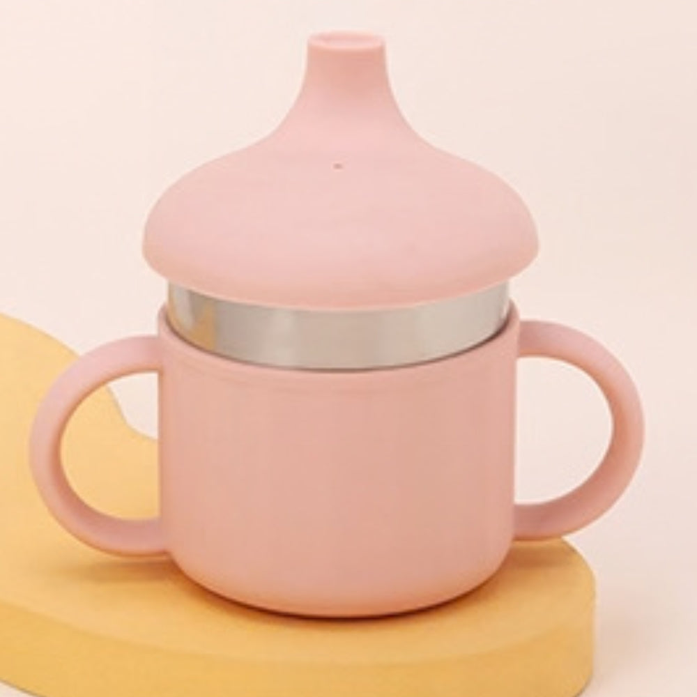 Vaso Entrenador Térmico Sippy Cup Con Asas Laterales Y Diseño Práctico