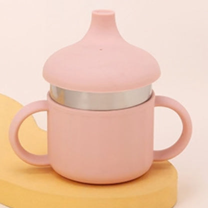 Vaso Entrenador Térmico Sippy Cup Con Asas Laterales Y Diseño Práctico