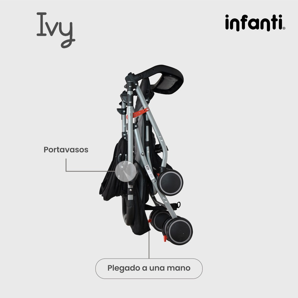 Carriola De Paseo Ivy Infanti Con Mango Reversible