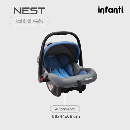 Autoasiento Con Base Grupo 0 Anclaje Universal