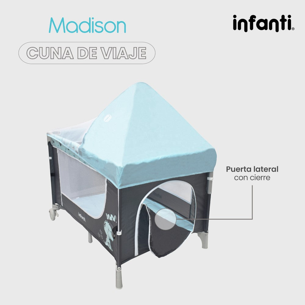 Cuna De Viaje Madison Infanti Convertible A Colecho