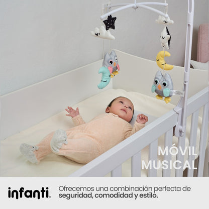 Móvil Musical Infanti para Cuna Giratorio