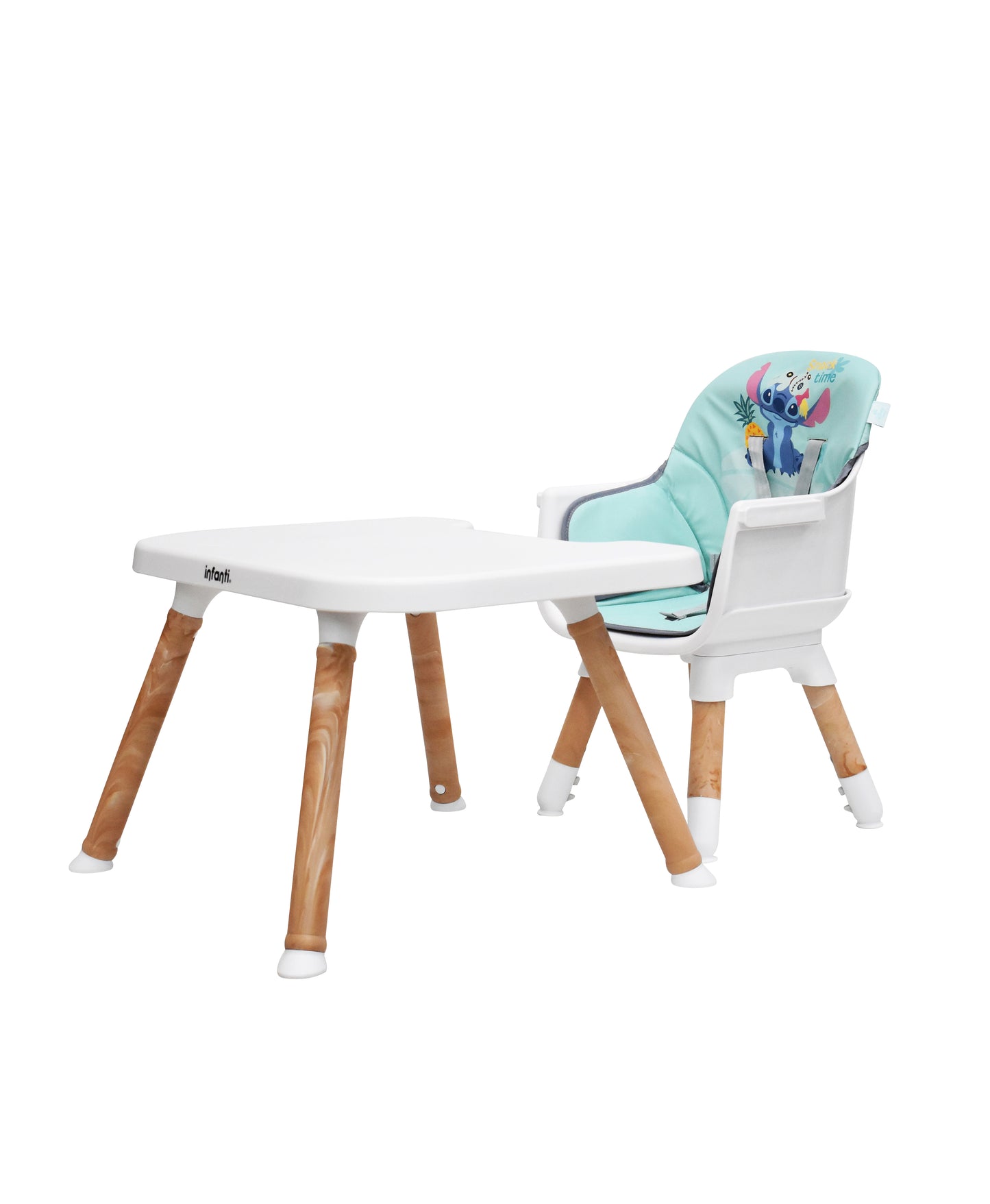 Silla Alta Periquera Para Bebe Mila 6 En 1 Aloha Disney Stitch