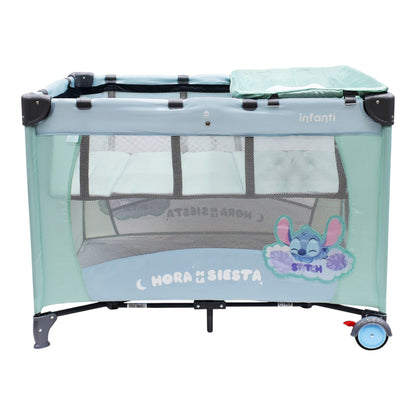 Cuna Corral De Viaje Disney Armado Sencillo Adaptable Seguro Con cambiador desmontable