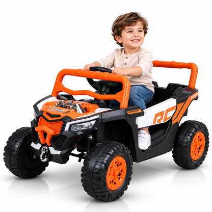 Carro Eléctrico Montable Tipo Buggy Con Control Remoto