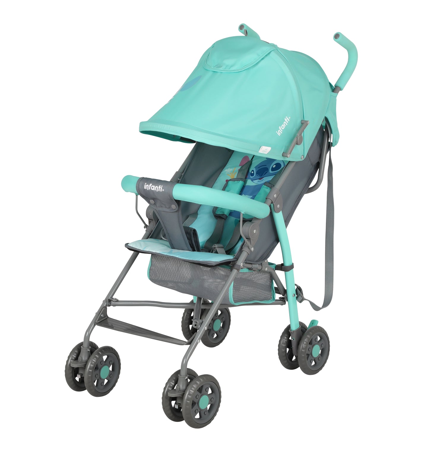 Carriola Bastón De Bebé Stitch Disney Ultra Ligera Plegable