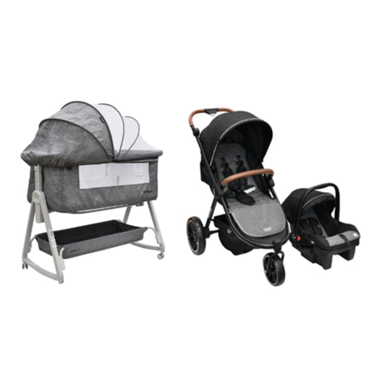 Carriola Sistema De Viaje Maverick + Cuna Corral Davy Plus