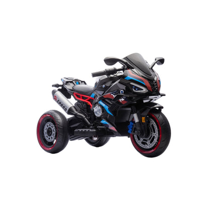 Motocicleta Montable Eléctrica Deportiva Con Sonido De Motor, Infanti