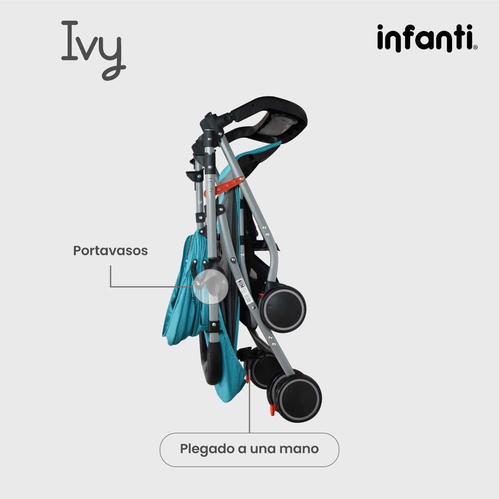 Carriola De Paseo Ivy Infanti Con Mango Reversible