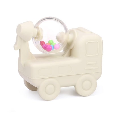 Set De Juguetes De Silicón Para Baño Con 5 Piezas Camioncitos De Construcción Con 5 Piezas