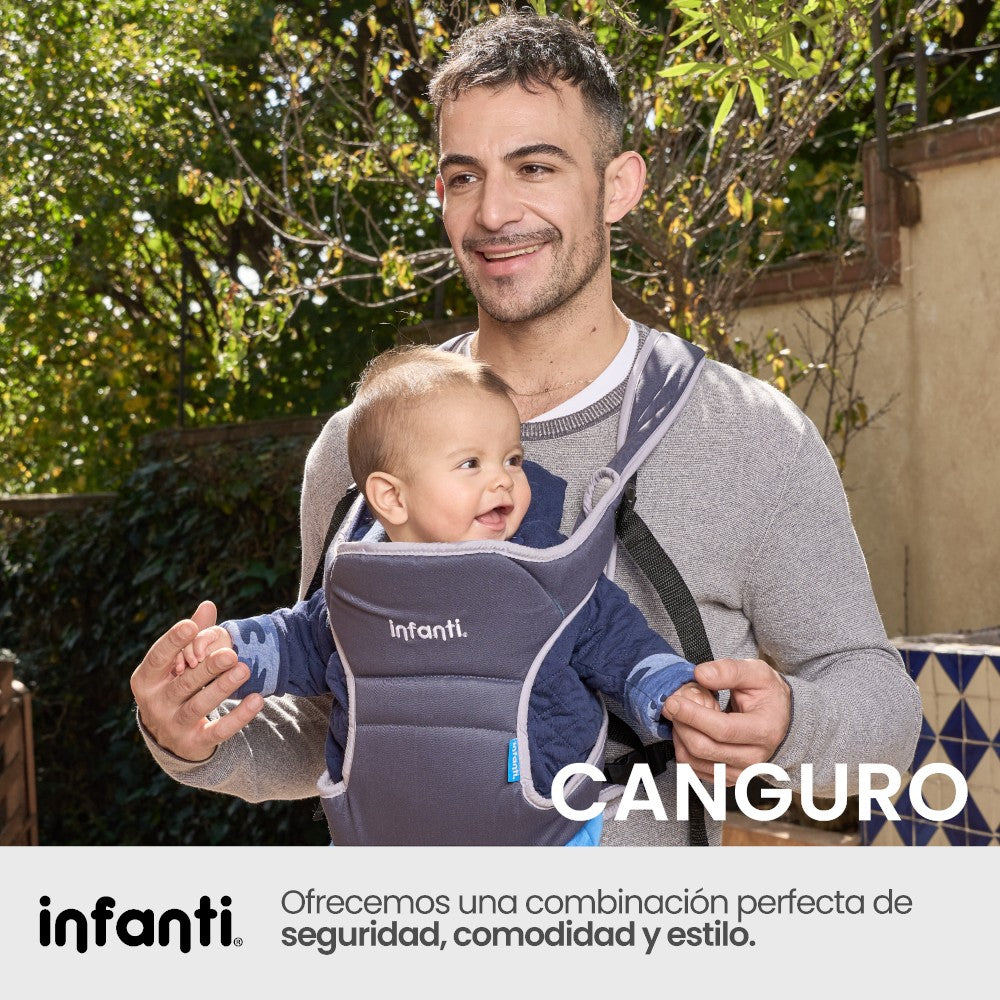 Canguro Infanti 2 Posiciones Cómodo y Seguro
