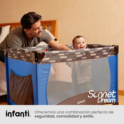 Carriola Ligera Práctica Owen + Cuna De Viaje Sonnet Dream