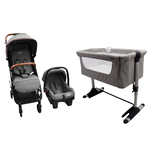 Carriola Sistema De Viaje Lock It + Cuna Colecho Vinny