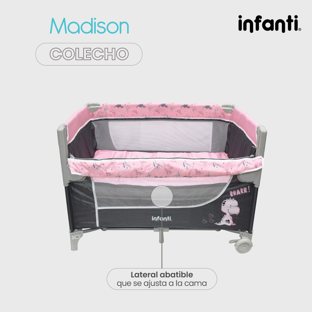 Cuna De Viaje Madison Infanti Convertible A Colecho