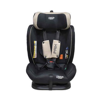 Autoasiento Prix Con Reclinación Ajustable y Arnés De Seguridad