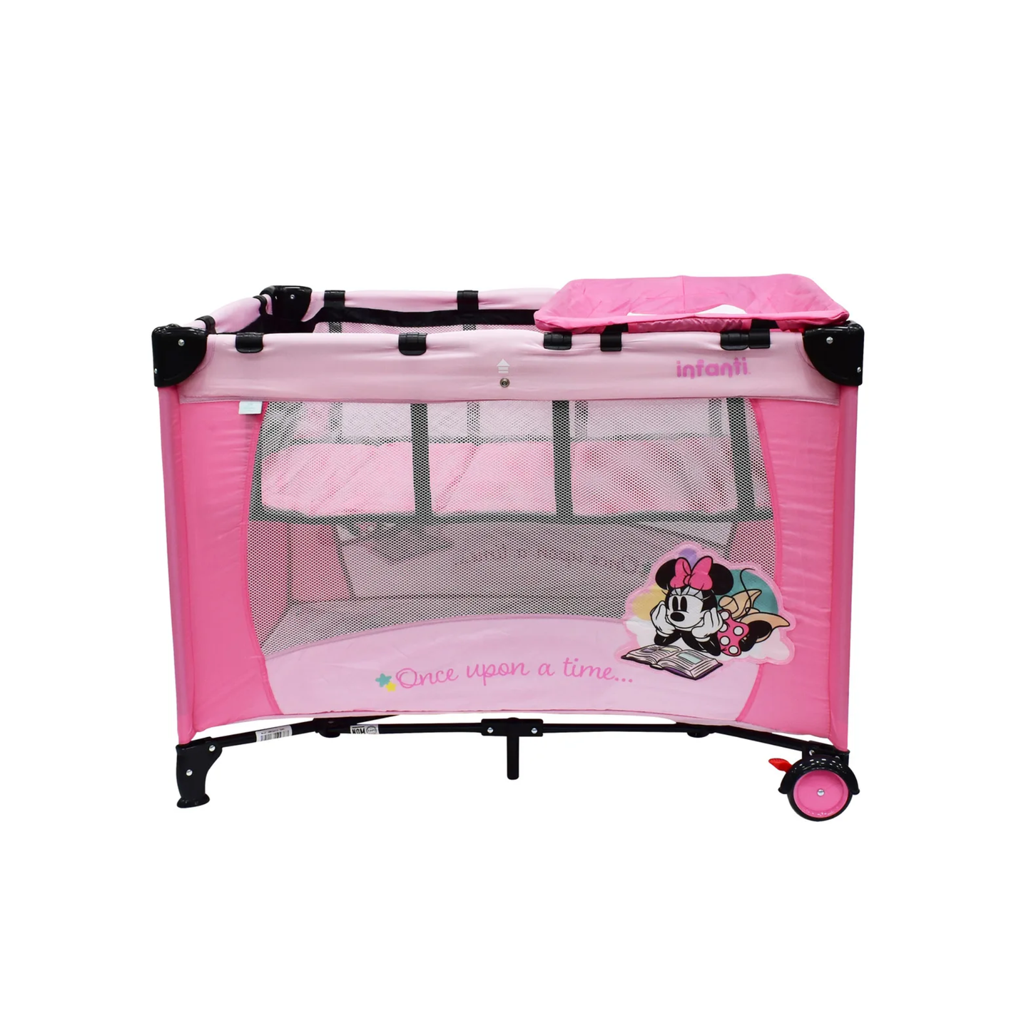 Set Carriola y Cuna Disney Home Club Minnie Rosa