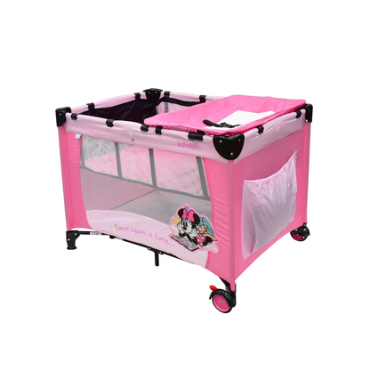 Set Carriola y Cuna Disney Home Club Minnie Rosa