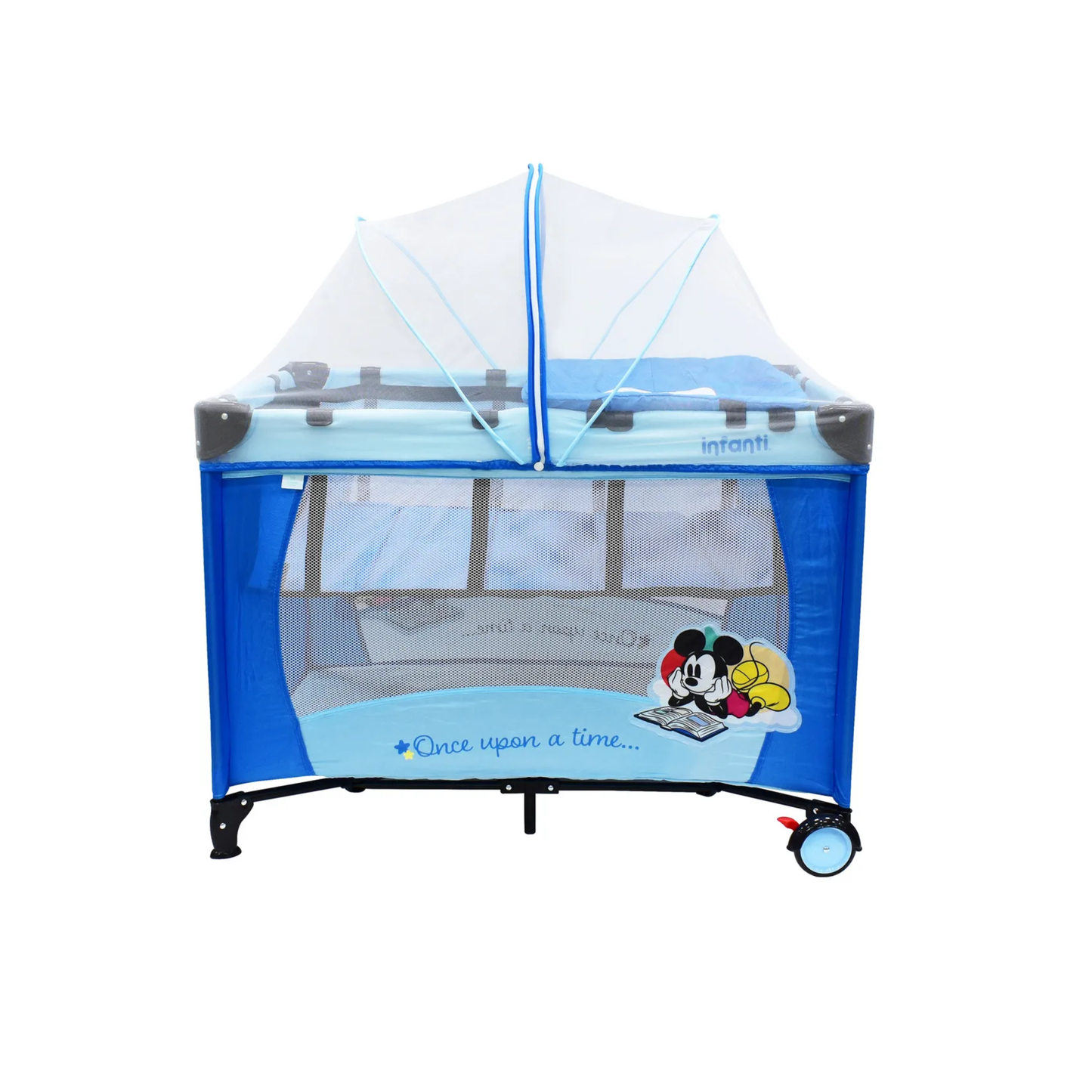 Set Carriola y Cuna Disney Doing My Best Mickey Azul