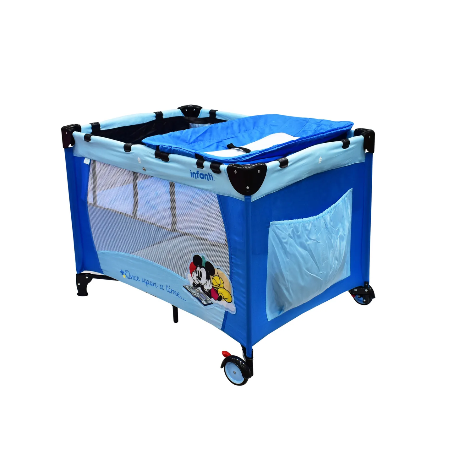 Set Carriola y Cuna Disney Doing My Best Mickey Azul