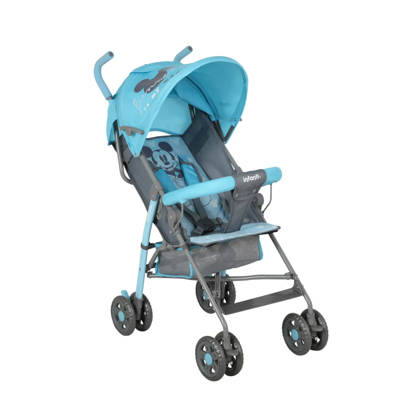 Set Carriola y Cuna Disney Doing My Best Mickey Azul